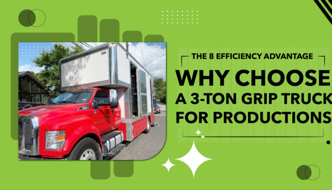 3-Ton Grip Truck for Productions
