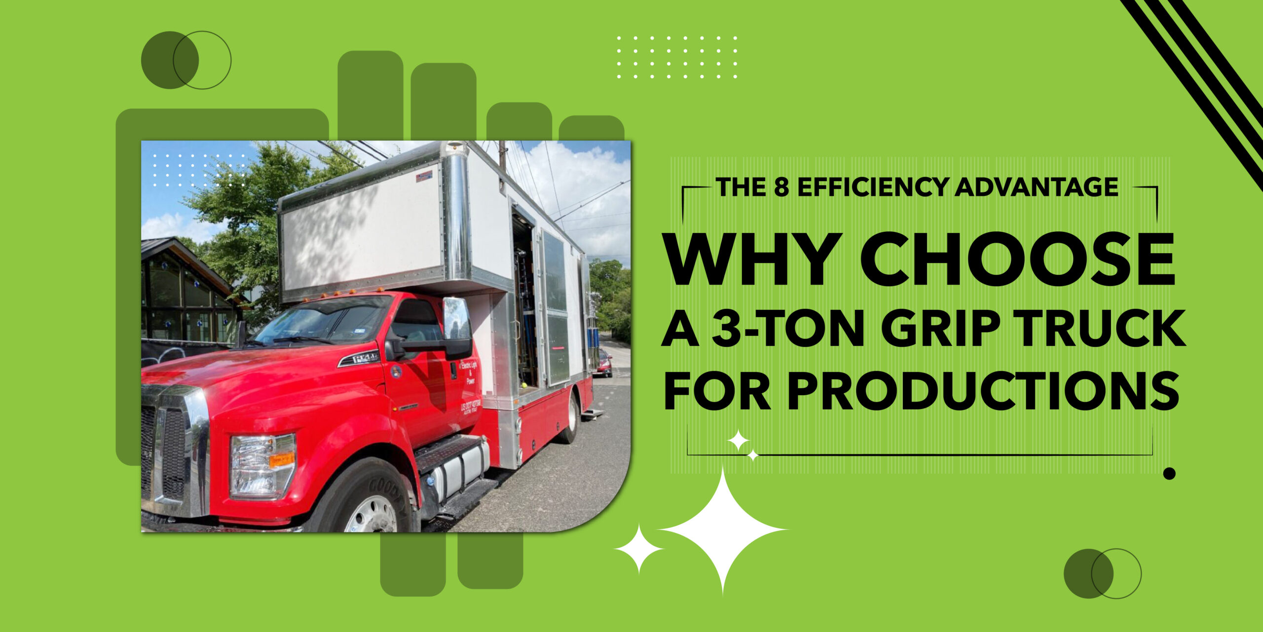 3-Ton Grip Truck for Productions