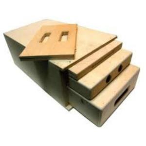 Nesting Apple Box - (Full, 1/2, 1/4, Pancake Within One)
