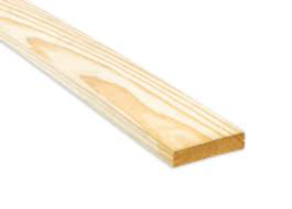1" X 4" X 12' Lumber