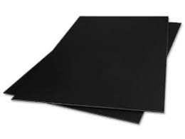 Foam Core 3/16" - Matte Black/Matte Black - 48 X 96"