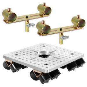 Speedrail Slider Complete - 2 End Brackets & 2 JR. Wall Plates