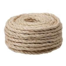 1/4" Hemp Rope (Sold by Foot)