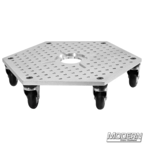 Hex Plate Floor Dolly W/ Casters