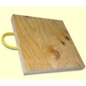 10" x 10" Plywood Pads (Box of 15)