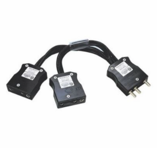 100A/120V Bates(M) Split to two 100A/120V(F)