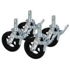 Parallel Wheels with Brakes