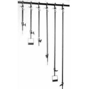 Trombone - Telescoping Stirrup Hanger 3' to 6' with Pipe Clamp