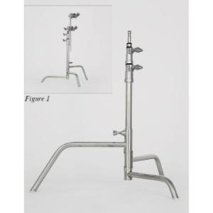 C-Stand 20" Spring Loaded - Stair Leg w/Head & Arm