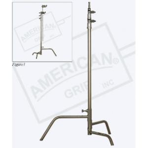C-Stand 40" Spring Loaded - Stair Leg w/Head & Arm