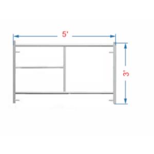 3' Uprights
