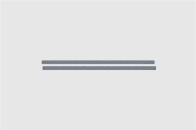 GFM- Pair of GF-Slider Precision Rails - 100 cm (3'3") (2 pcs.)